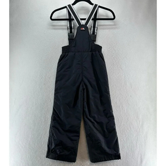 Trespass Bib Overall Pants Kids Size 5/6 Insulated Ski Snowboard Winter Black - Picture 2 of 12